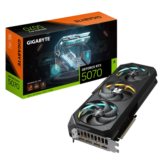 Gigabyte Graphic Card GV-N5070GAMING OC-12GD